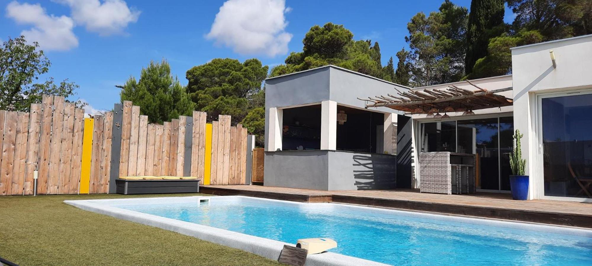 La Villa Du Saule Salles-dʼAude 外观 照片